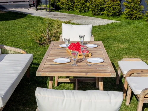 Обеденный комплект MICHELLE бежевый