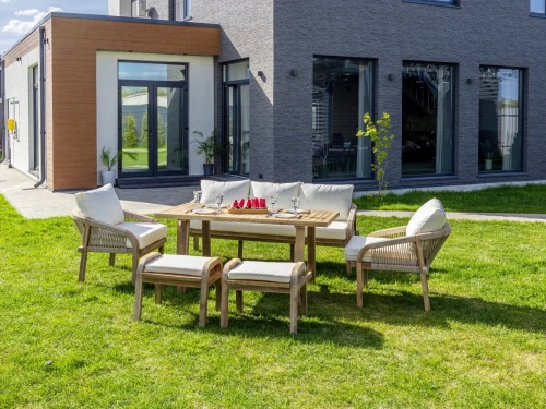 Обеденный комплект MICHELLE бежевый