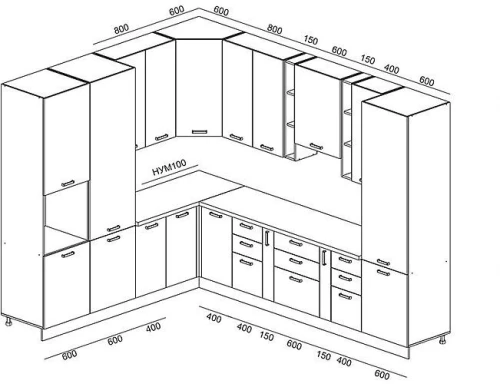 Кухня Грейс Комплектация 5