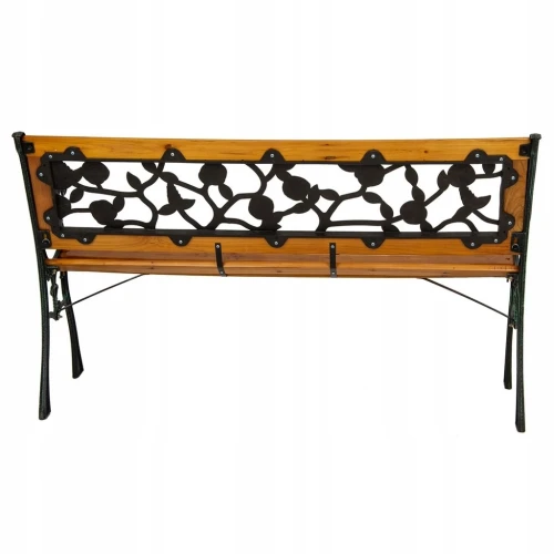 Уличная чугунная скамейка ПЛАНЕТА РОЗ «PLANET OF ROSES»