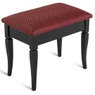 Банкетка Ретро М с ящиком венге, ткань коронка