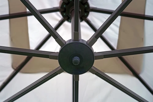 Зонт Сицилия 3х3м, слоновая кость