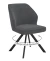Стул DikLine 233 поворотный NS13 GRAPHITE, ножки черные