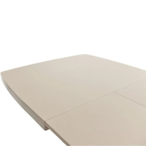 Стол «Оскар» 2м GLASS 140x90, стекло капучино