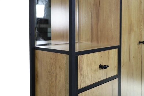 Прихожая Берген-5, Дуб крафт золотой