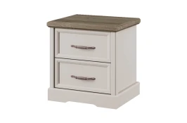 TOSCANA NEW, Тумба прикроватная 2S. Цвет ПЕРСИДСКИЙ ЖЕМЧУГ/КАНЬОН