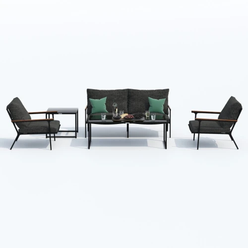 Лаунж зона FESTA маренго с двухместным диваном