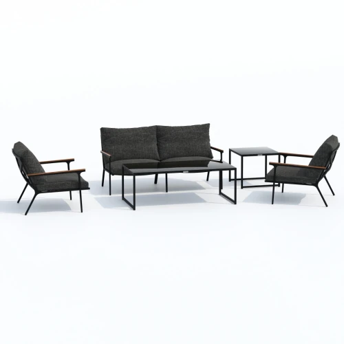 Лаунж зона FESTA маренго с двухместным диваном