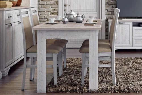 Стол раздвижной, MONAKO, цвет Сосна винтаж/дуб анкона