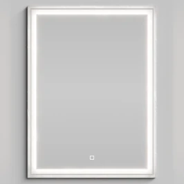 Зеркало Лайт 60, Мрамор Белый софт тач 4044-2