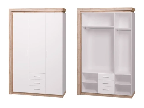 Шкаф 3-х дверный 15 Люмен