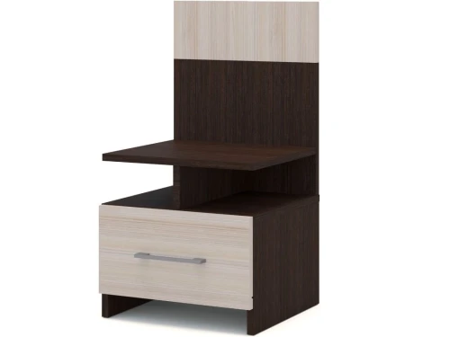 Тумба «Алёна» (2 шт), Венге/Дуб молочный