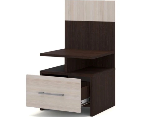 Тумба «Алёна» (2 шт), Венге/Дуб молочный