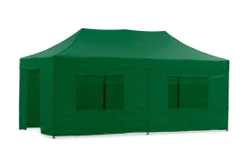 Быстросборная шатер-беседка 3х6 м Серии S9  -  Зеленый