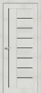 Межкомнатная дверь экошпон ĒLPORTA Порта-29 Bianco Veralinga Black Star