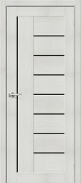 Межкомнатная дверь экошпон ĒLPORTA Порта-29 Bianco Veralinga Black Star