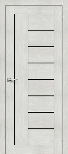 Межкомнатная дверь экошпон ĒLPORTA Порта-29 Bianco Veralinga Black Star