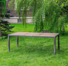 Обеденный стол AMELIA серый 200 см