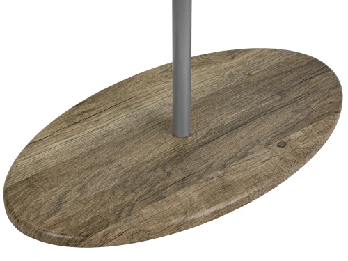 Вешалка костюмная Дэви 3 металлик/дуб крымский состаренный