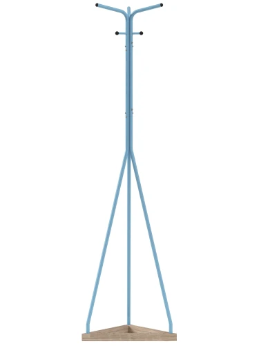 Вешалка напольная Галилео 213 голубой/шимо