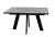 Стол DikLine SKM140 Керамика серый мрамор/подстолье черное/опоры черные (2 уп.)
