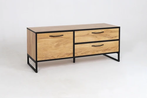 Тумба ТВ Виртон-1,  Дуб крафт золотой