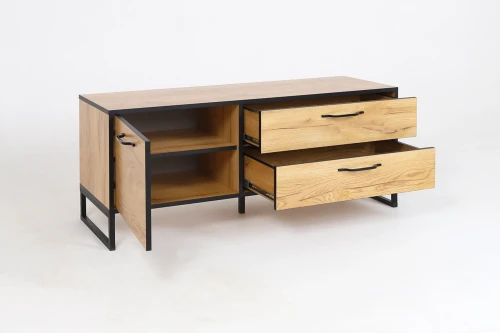 Тумба ТВ Виртон-1,  Дуб крафт золотой