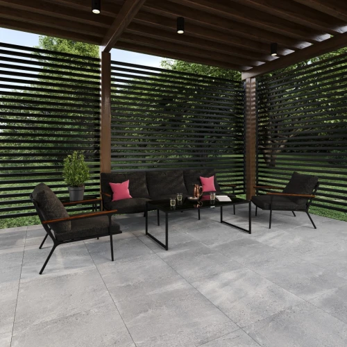 Лаунж зона FESTA маренго с трехместным диваном