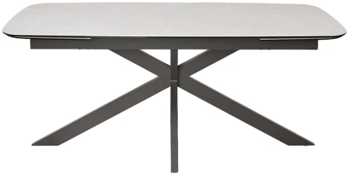 Стол ALVIS 180 TL-319, испанская керамика / темно-серый  каркас, ®DISAUR