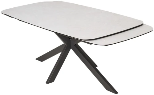 Стол ALVIS 180 TL-319, испанская керамика / темно-серый  каркас, ®DISAUR