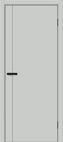 Межкомнатная дверь BRAVO Браво-0.10 П Grey Silk