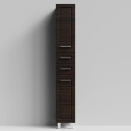 Пенал Арабеска 30 напольный, Палисандр ПВХ 43101, правый, бельевая корзина