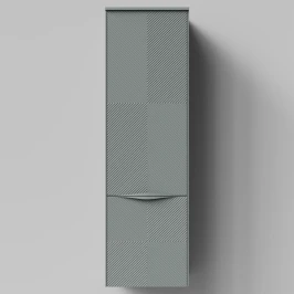 Пенал Липс 45, пример RAL 7005 Мышино-серый, матовая, подвесной, правый