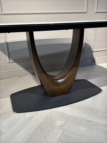 Стол обеденный Римини MC3020-200WT, 200х110х76 см, белая керамика