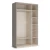 Шкаф 3-х дверный (корпус) Капри