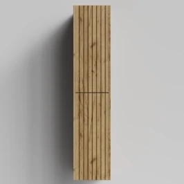 Пенал Тач 30 подвесной, Дуб Тортуга ПВХ 2357-43, правый, бельевая корзина