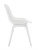 DC270 Стул пластиковый, БЕЛЫЙ c подушкой, ноги белые