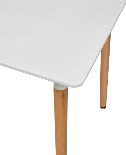 Стол TANSY 120 белый/массив бука  М-City