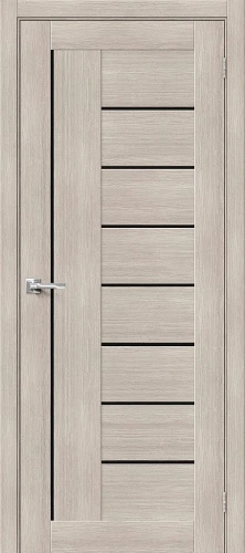 Межкомнатная дверь экошпон ĒLPORTA Порта-29 Cappuccino Veralinga Black Star