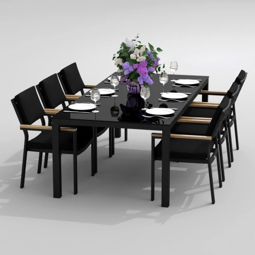 Стол обеденный CANA карбон 220x100