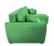 Диван угловой Амстердам велюр зеленый 160