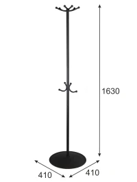 Вешалка напольная Пико 16 черный