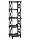 Этажерка-стеллаж Джульетта-4 орех