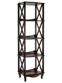 Этажерка-стеллаж Джульетта-4 орех