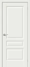 Межкомнатная дверь эмалит mr.wood Неоклассик-34 White Matt
