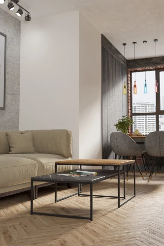 Стол журнальный Инсайд черный мрамор/черный