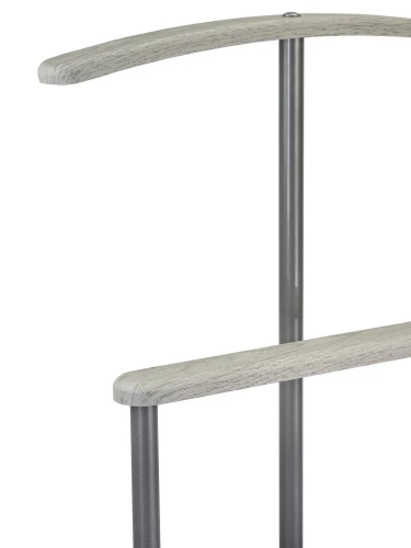 Вешалка костюмная Дэви 1 металлик/дуб дымчатый