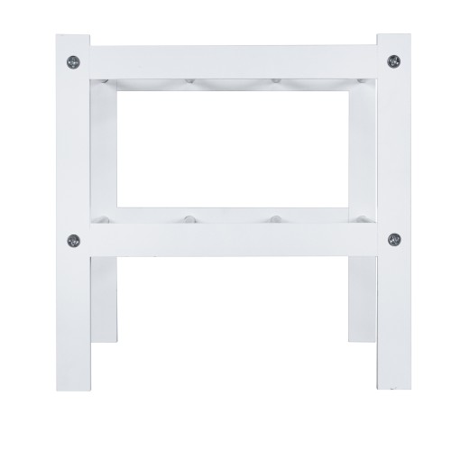 Обувница Атлас белый