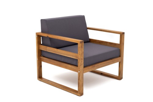 Кресло из акации BOOKA