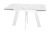 Стол DikLine SKM140 Керамика Белый мрамор/подстолье белое/опоры белые (2 уп.)